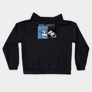 Hamlet Inner Conflict Kids Hoodie